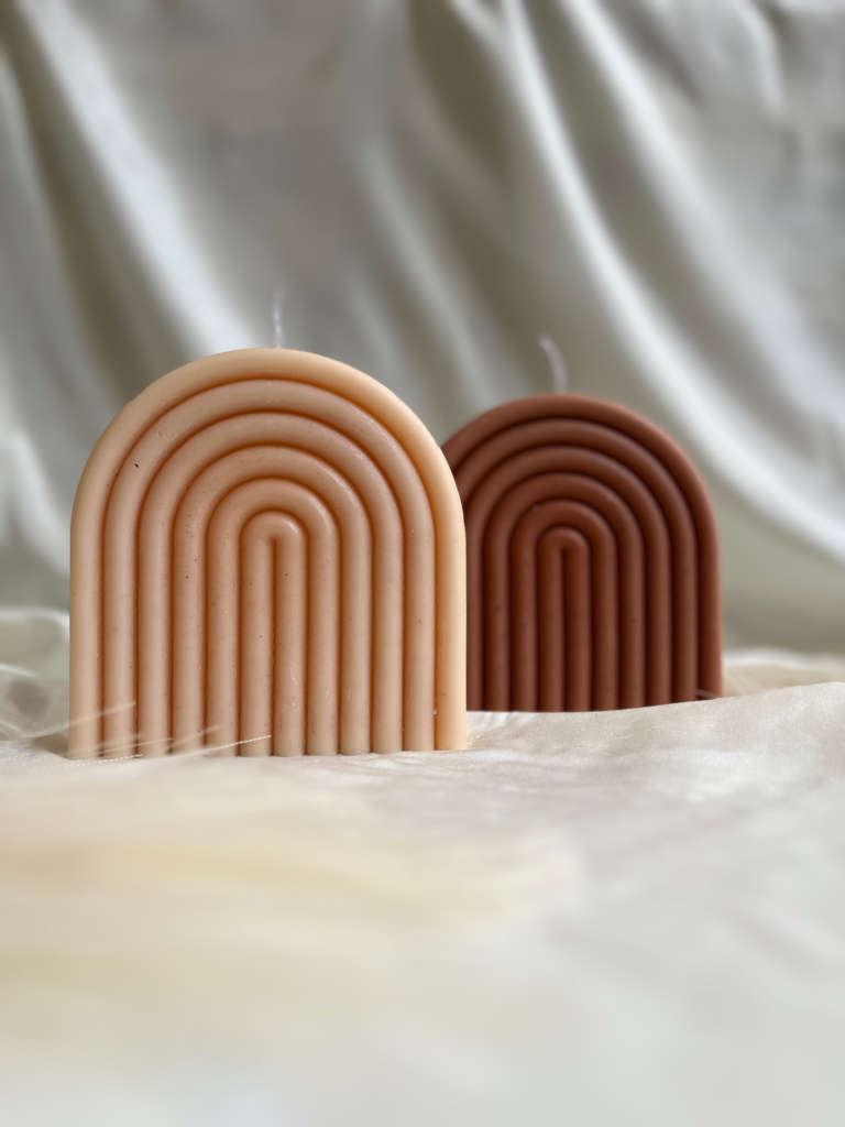 Light & Glow Nepal - Arch Pillar Scented Candle (1 Pcs)