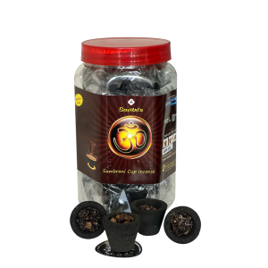 Savitri OM sambrani cup incense